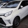 Toyota Calya dipamerkan di bilik pameran di Indonesia sebelum dilancarkan – 1.2 liter Dual VVT-i, RM46k