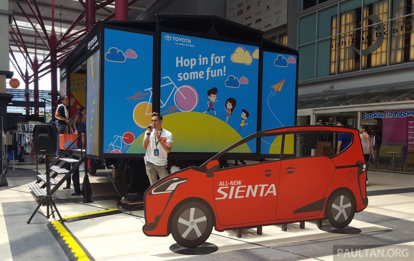 Roadshow Toyota Sienta – lihat sendiri MPV baharu ini di Sunway Giza hari ini, Setia City Mall esok 534311