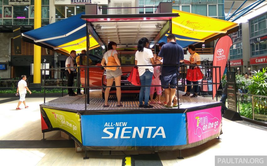 Toyota Sienta Mobile Truck – get an early look of the new MPV:  Sunway Giza today, Setia City Mall tomorrow 534299
