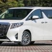 Toyota Alphard facelift spotted with new front fascia