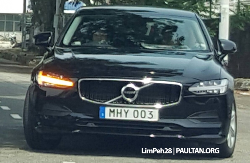 SPIED: Volvo S90 test car sighted in Shah Alam 536805