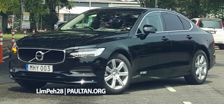 SPIED: Volvo S90 test car sighted in Shah Alam 536804