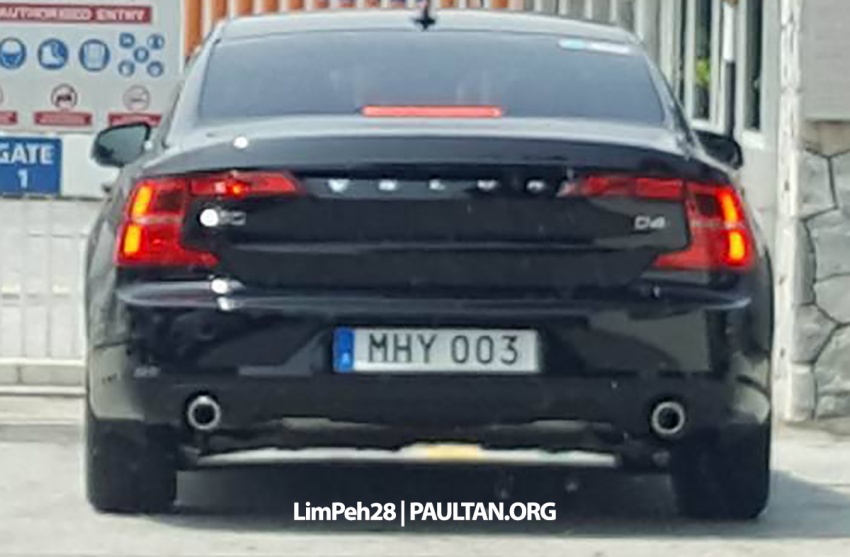 SPIED: Volvo S90 test car sighted in Shah Alam 536802