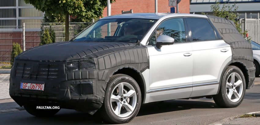 SPYSHOTS: 2017 Volkswagen Touareg spotted testing 536132