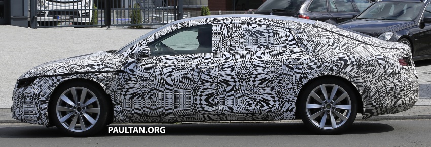 SPYSHOTS: Next-gen Volkswagen CC seen testing 538230