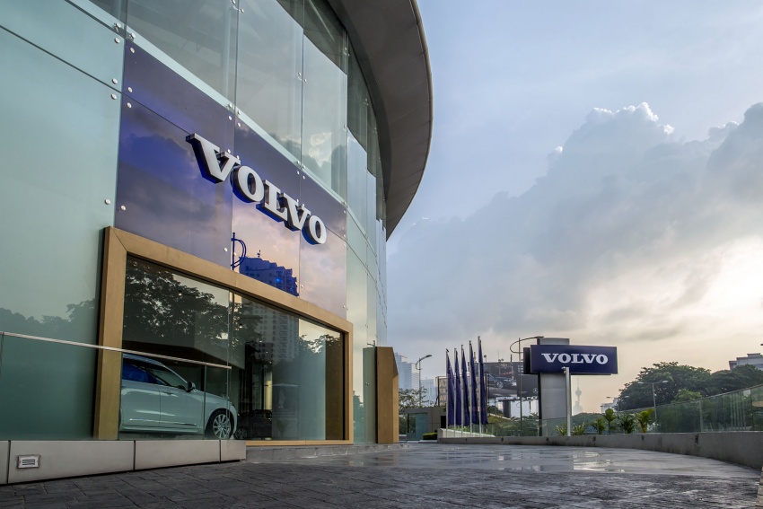 Volvo buka bilik pameran baharu di Menara MBMR, KL 540258