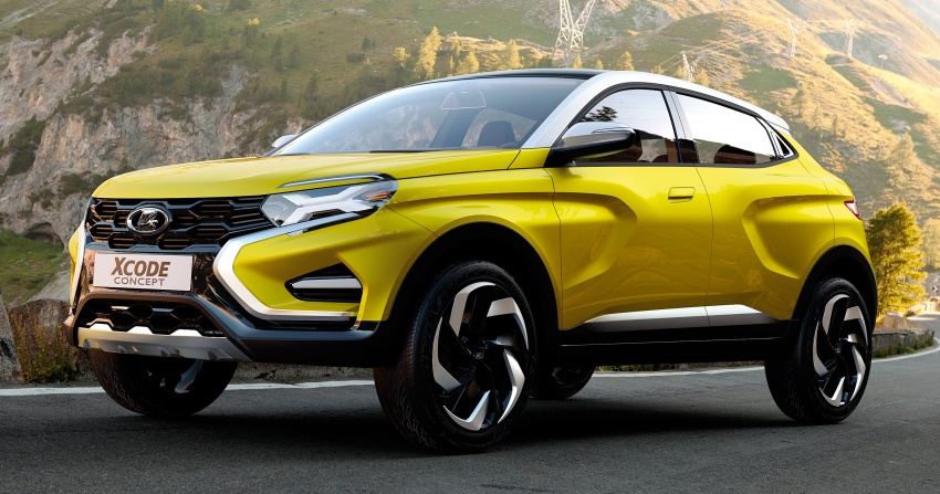 Lada XCODE Concept SUV breaks cover in Moscow 541245