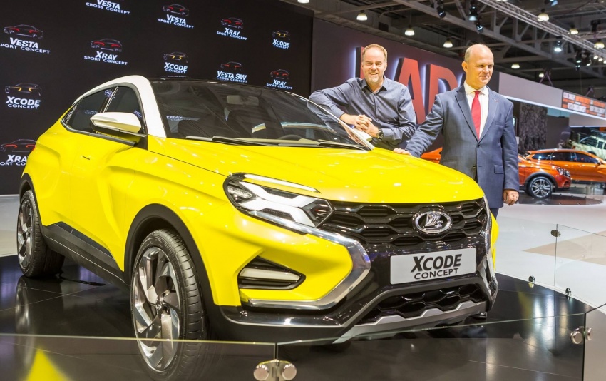 Lada XCODE Concept SUV breaks cover in Moscow 541236