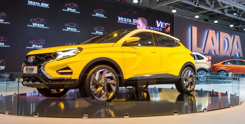Lada XCODE Concept SUV breaks cover in Moscow 541233