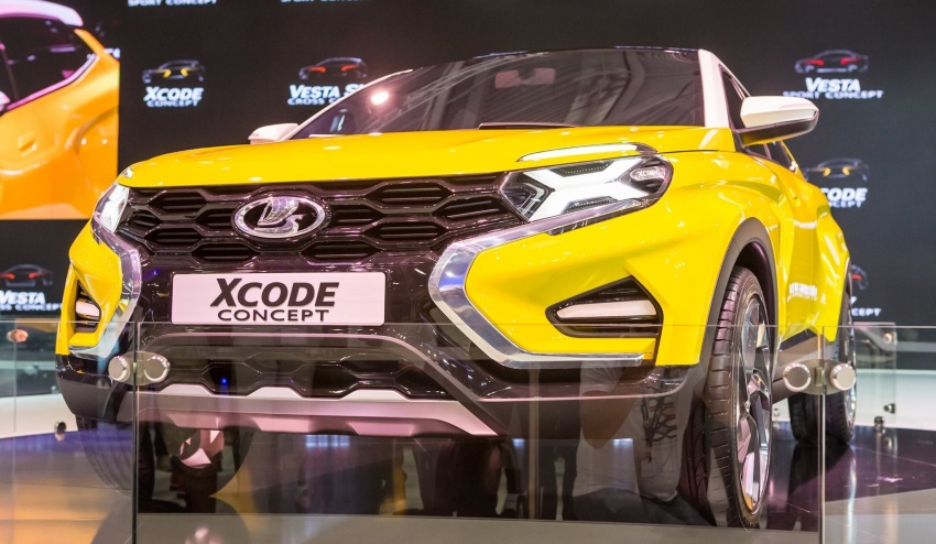 Lada XCODE Concept SUV breaks cover in Moscow 541230