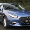 GALLERY: Mazda 3 facelift – Australian sedan, hatch