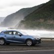 GALLERY: Mazda 3 facelift – Australian sedan, hatch