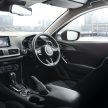 GALLERY: Mazda 3 facelift – Australian sedan, hatch