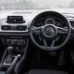 GALLERY: Mazda 3 facelift – Australian sedan, hatch