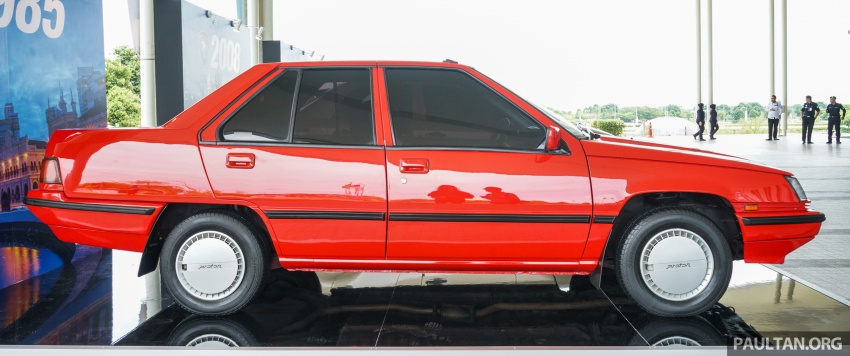 Proton Saga – all three generations side-by-side 555612
