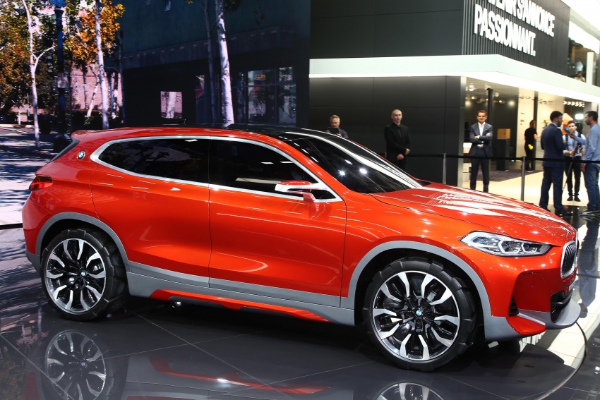 BMW Concept X2 unveiled in Paris – it’s the ‘X1 Coupe’ 558291