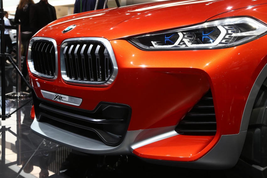 BMW Concept X2 unveiled in Paris – it’s the ‘X1 Coupe’ 558282