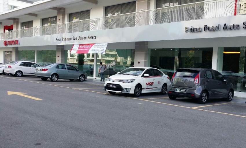 Bilik pameran baharu Toyota di Bayan Lepas, Penang 554144