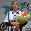 Malaysian Anita Yusof returns from year-long solo round-the-world trip on 2015 Yamaha FZ150i