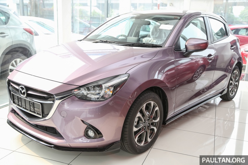 Mazda 2 – harga dinaikkan mulai Oktober ini; kenaikan RM3k bagi lampu utama LED, RM2k untuk halogen 553031