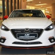 Mazda 3 Mazdasports now available in Malaysia – styling package for the hatchback, priced at RM9,880