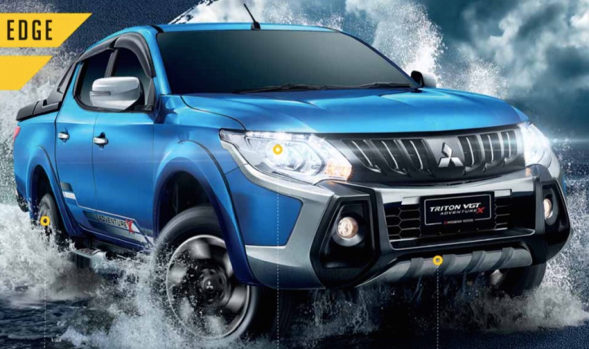 Mitsubishi Triton VGT upgraded – now with 181 PS, 430 Nm 2.4L MIVEC diesel engine, new X variant 544505
