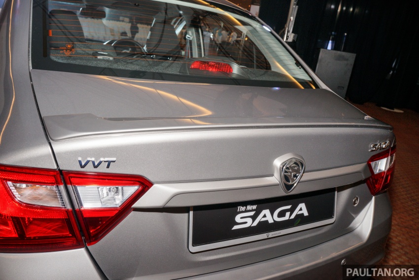 Proton Saga 2016 kini dilancarkan secara rasmi – 4 varian, 1.3L VVT, dari RM36,800 hingga RM45,800 555398