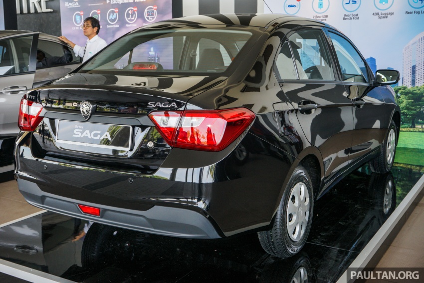 Proton Saga 2016 kini dilancarkan secara rasmi – 4 varian, 1.3L VVT, dari RM36,800 hingga RM45,800 555317