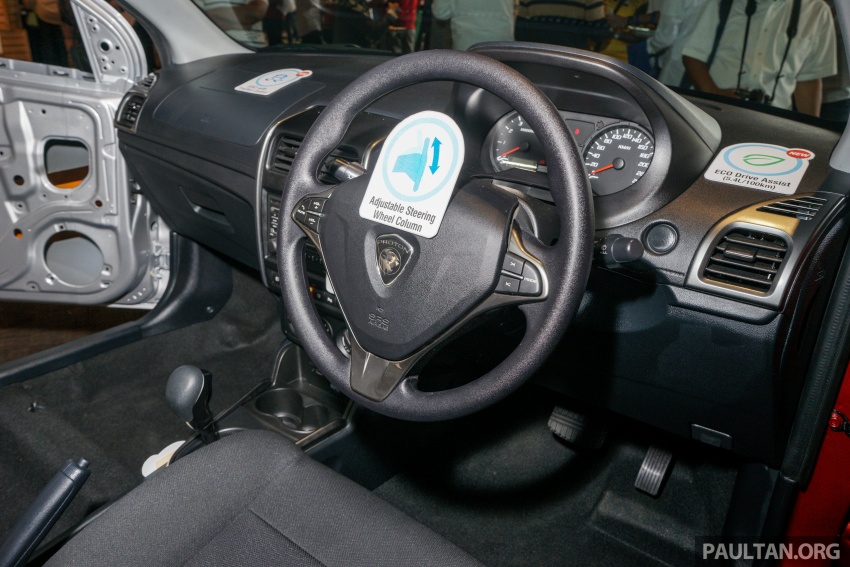 Proton Saga 2016 dengan penarafan 4-bintang dari ASEAN NCAP didedahkan keratan rentasnya 555308