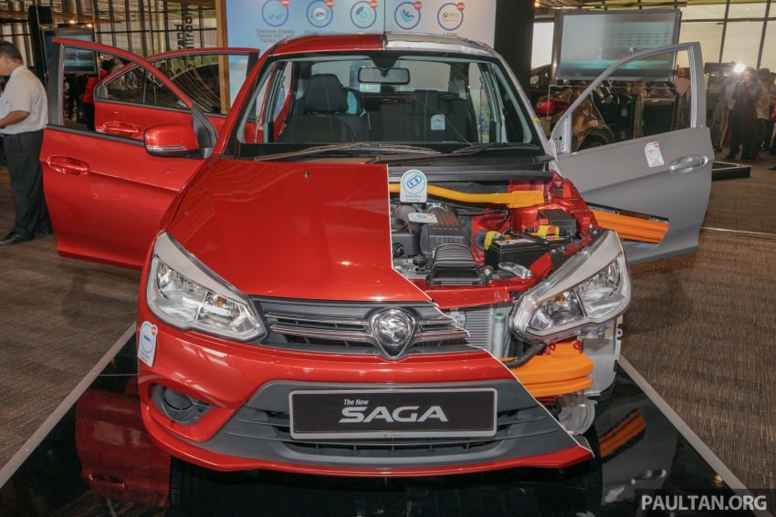 Proton Saga 2016 dengan penarafan 4-bintang dari ASEAN NCAP didedahkan keratan rentasnya 555329