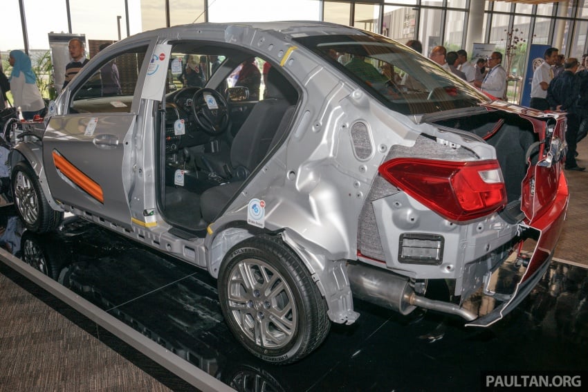 2016 Proton Saga four-star ASEAN NCAP body cutout 555206