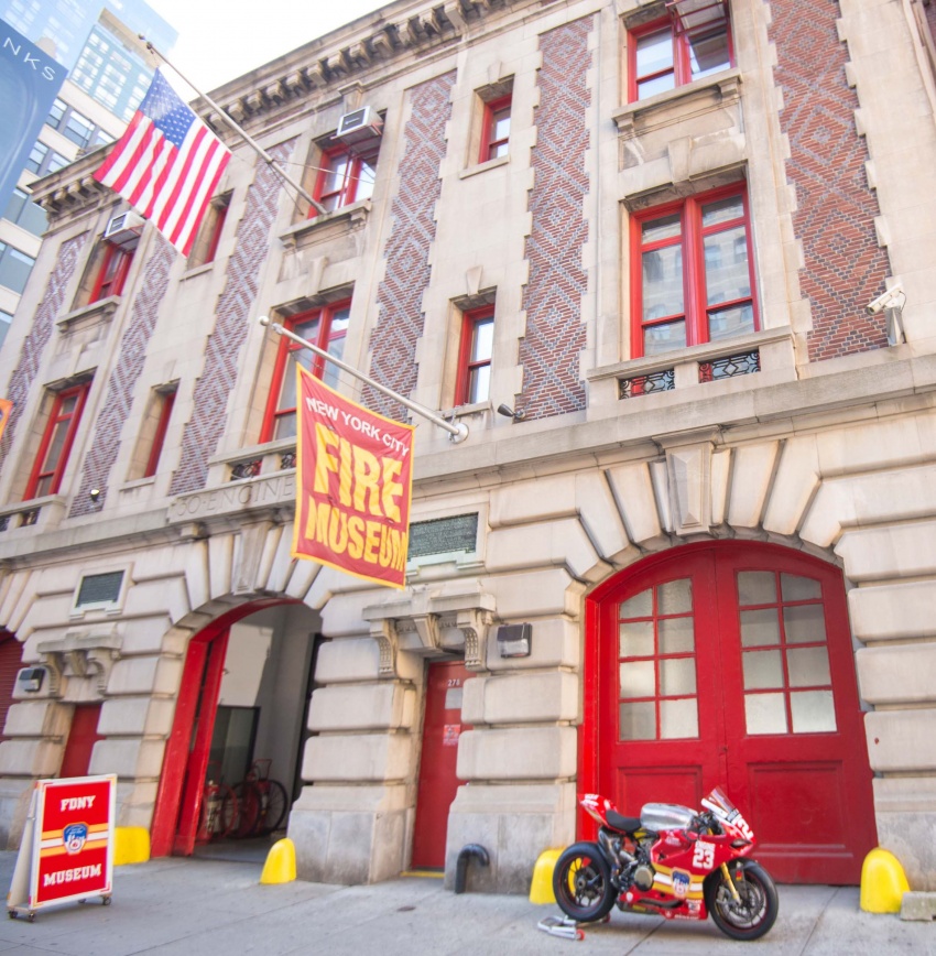 #RideHVMC Freeman Racing Ducati Panigale R tribute to New York city fire department for 9/11 attacks 547029