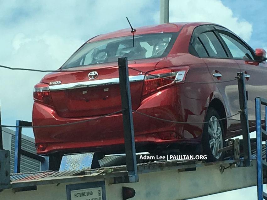 SPYSHOTS: New 2016 Toyota Vios seen on trailer 553477