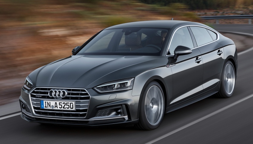 2017 Audi A5 and S5 Sportback revealed, Paris debut 546199