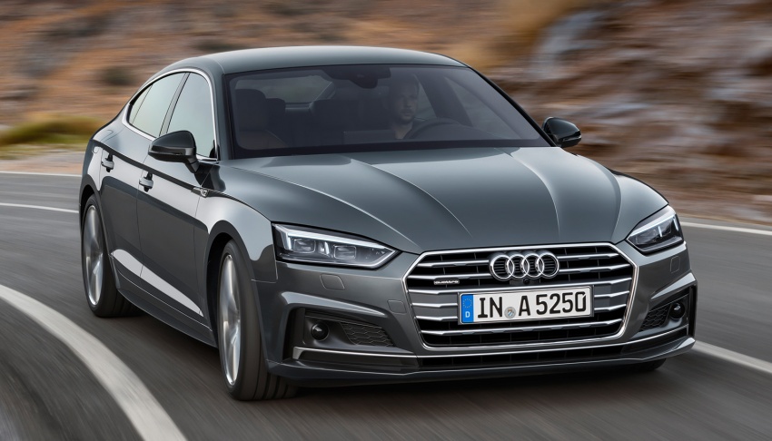 2017 Audi A5 and S5 Sportback revealed, Paris debut 546200
