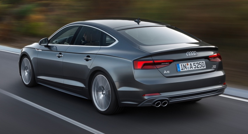 2017 Audi A5 and S5 Sportback revealed, Paris debut 546201