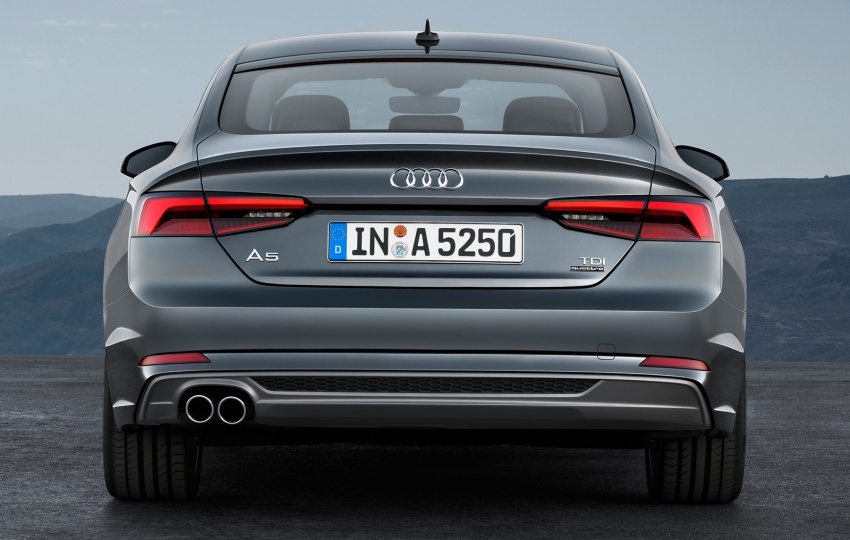 2017 Audi A5 and S5 Sportback revealed, Paris debut 546204