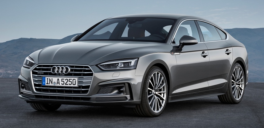 2017 Audi A5 and S5 Sportback revealed, Paris debut 546206