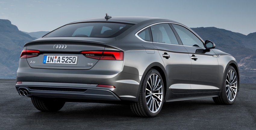 2017 Audi A5 and S5 Sportback revealed, Paris debut 546207