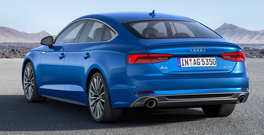 2017 Audi A5 and S5 Sportback revealed, Paris debut 546228