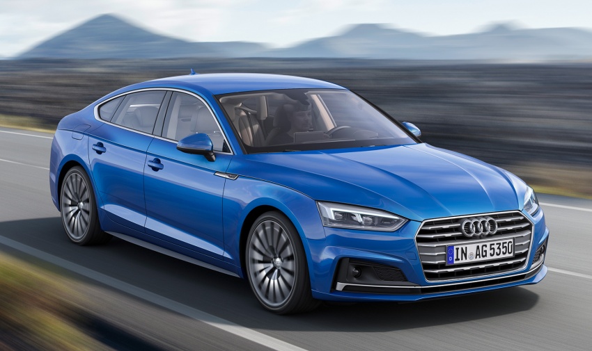 2017 Audi A5 and S5 Sportback revealed, Paris debut 546232