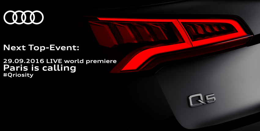 Audi Q5 2017 bakal tampil di Paris Motor Show 551389