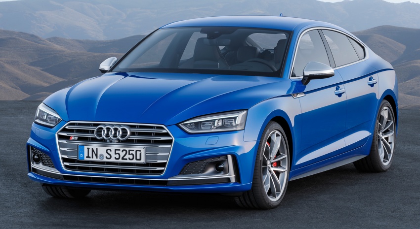 2017 Audi A5 and S5 Sportback revealed, Paris debut 546224
