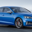 2017 Audi A5 and S5 Sportback revealed, Paris debut
