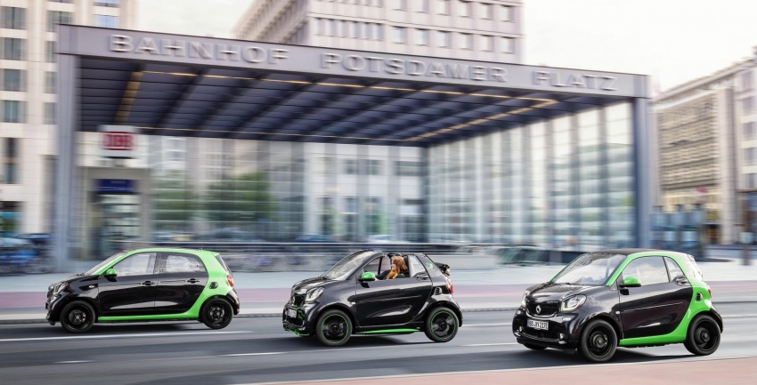 2017 Smart Electric Drive range: fortwo, cabrio, forfour 552720