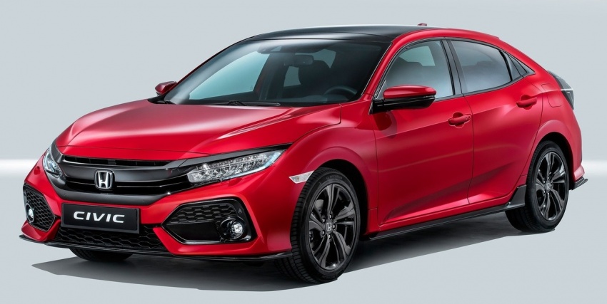 Honda Civic hatchback 2017 bakal tampil perdana di Eropah – 1.0L, 1.5L VTEC Turbo dan 1.6 i-DTEC diesel 549976