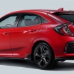 Honda Civic Hatchback makes European debut – built in the UK, 1.0/1.5 VTEC Turbo and 1.6 i-DTEC diesel