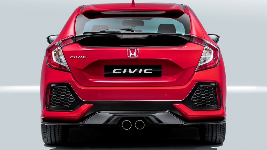 Honda Civic hatchback 2017 bakal tampil perdana di Eropah – 1.0L, 1.5L VTEC Turbo dan 1.6 i-DTEC diesel 549971
