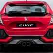 Honda Civic Hatchback makes European debut – built in the UK, 1.0/1.5 VTEC Turbo and 1.6 i-DTEC diesel