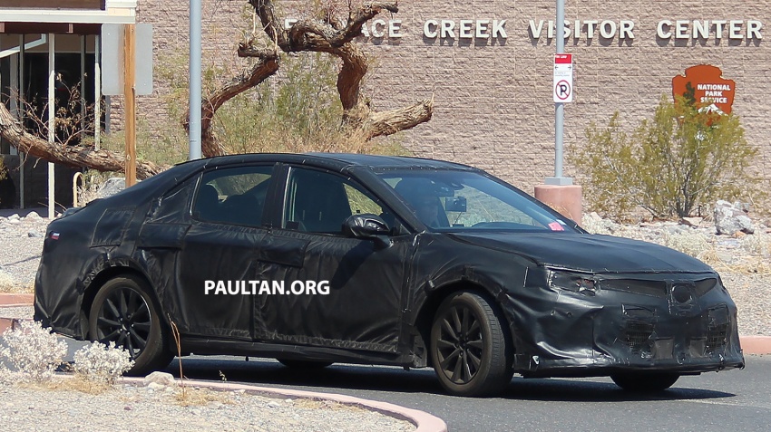 SPYSHOTS: 2018 Toyota Camry in the Death Valley 547601